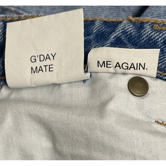 Rolla's Eastcoast Flare High Rise Flare Distressed Jean Organic Cotton Women 26 - Picture 4 of 9